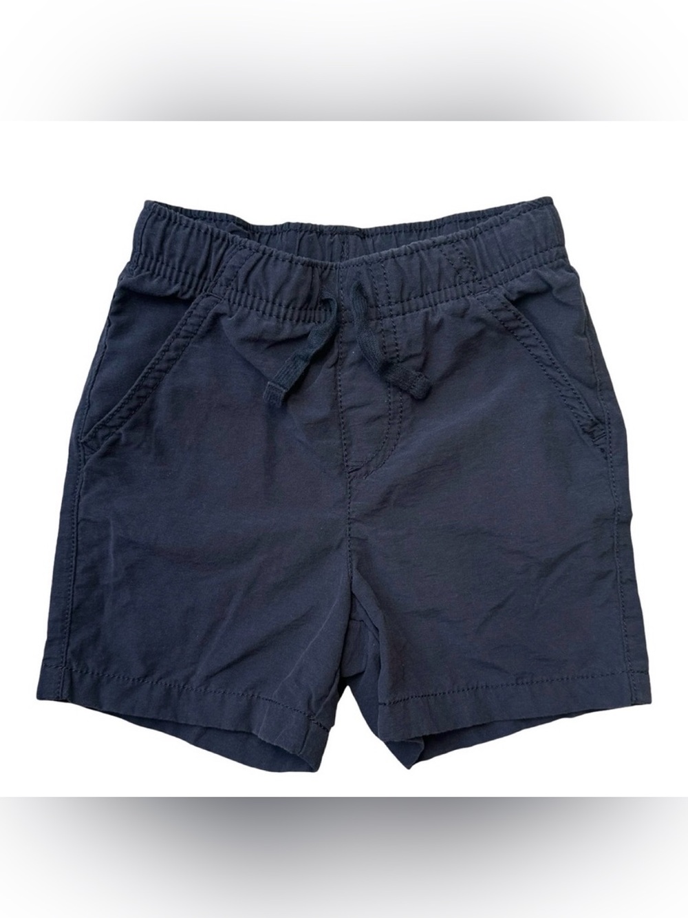Jumping Beans 3T Boys dark blue pull on elastic waist shorts